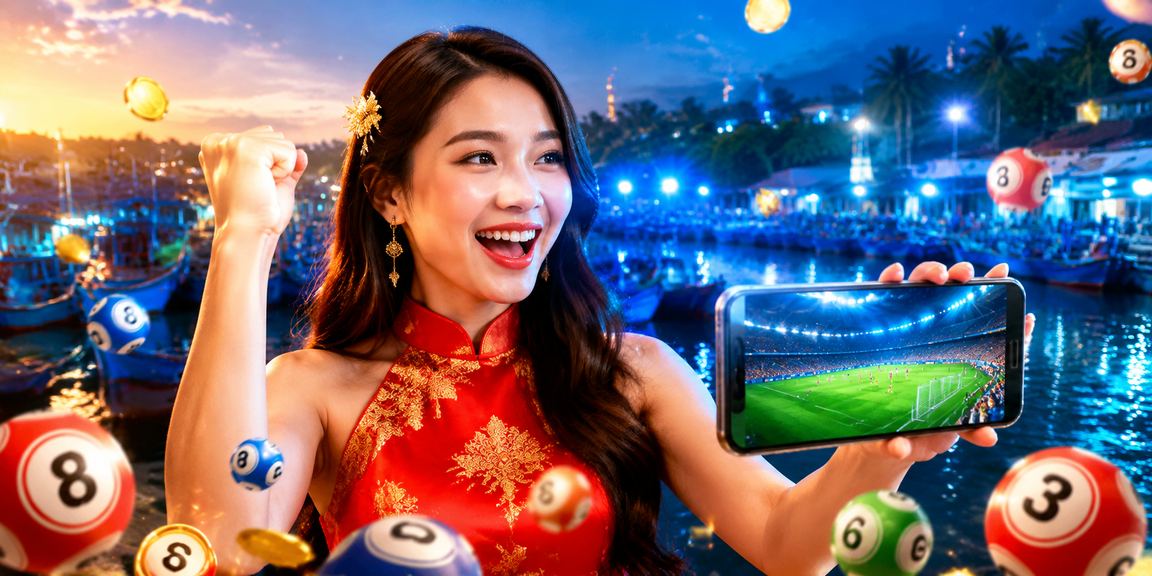 Cảnh biển và hoạt động xổ số tại Mũi Né